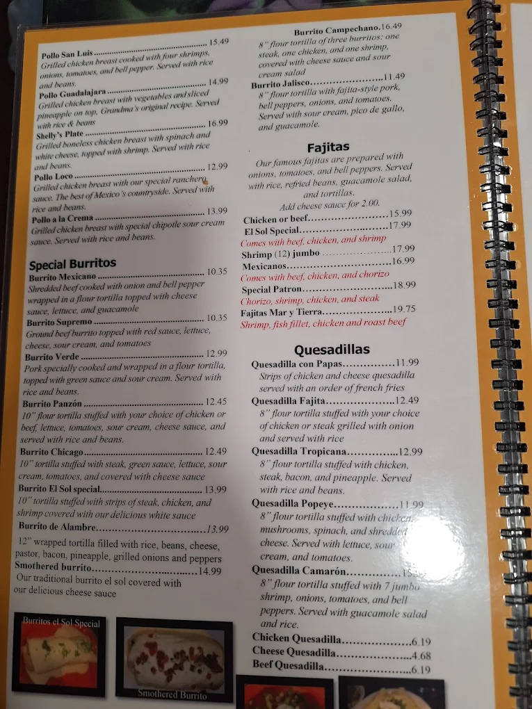 Antojitos El Sol 41 Antojitos El Sol